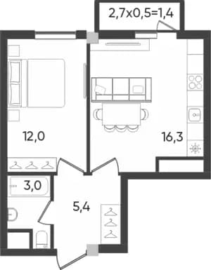 flat